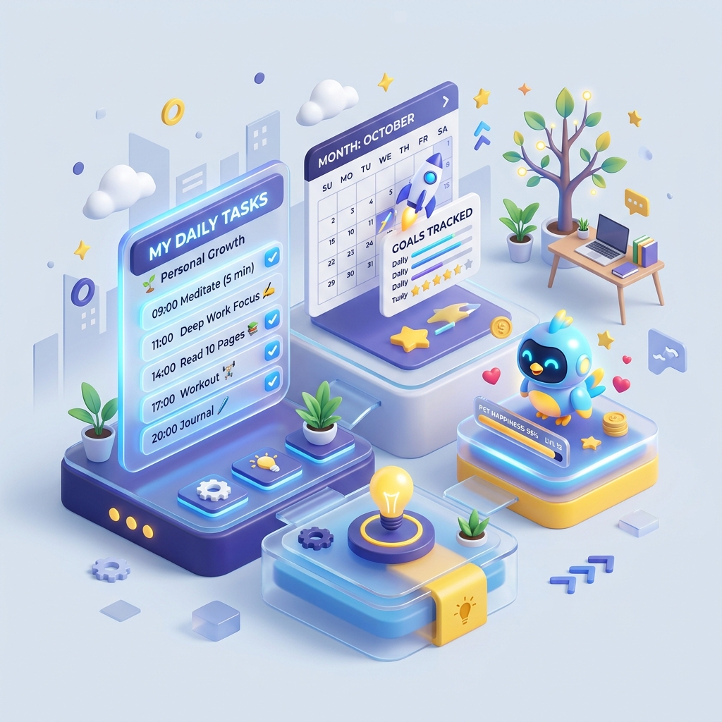 Life Up Platform Illustration
